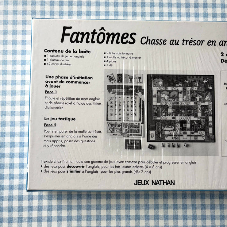 Jeu éducatif cassette anglais