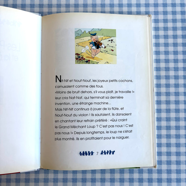 Livre les petits cochons et la machine infernale