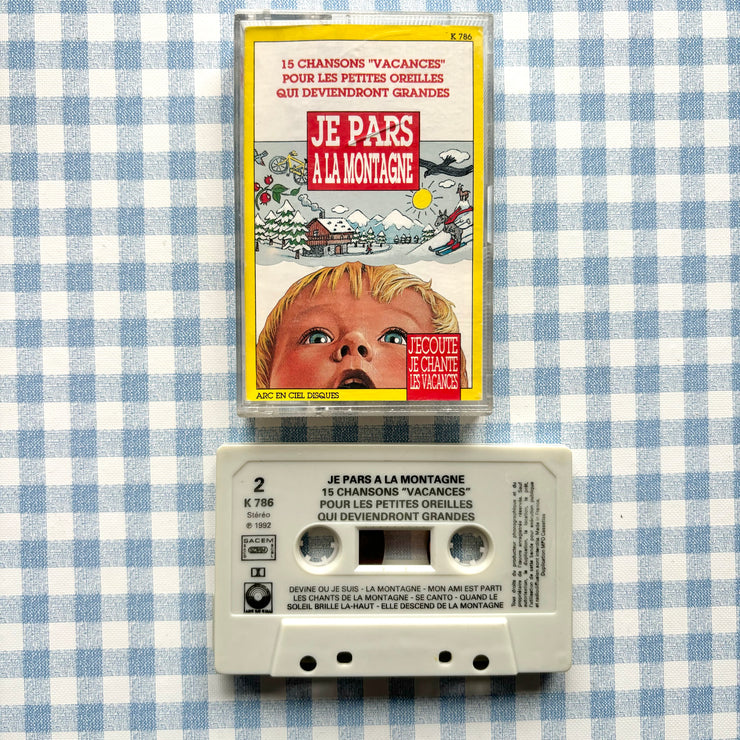 Cassette audio Je pars à la montagne