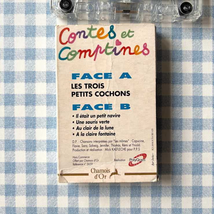 Cassette audio Contes et comptines