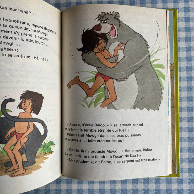 Livre moogli et Kaa