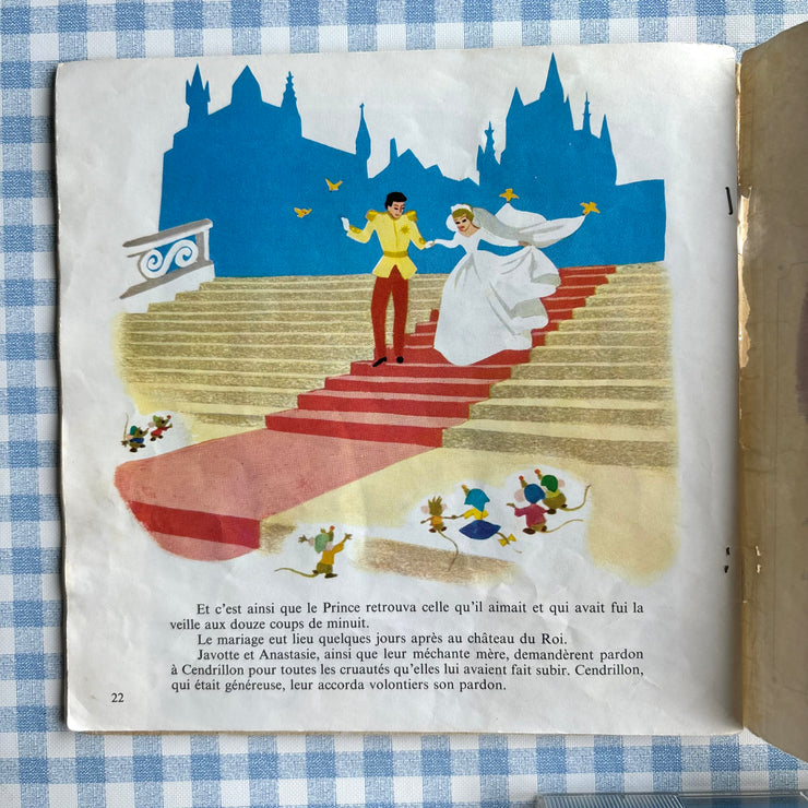 Livre cassette Cendrillon