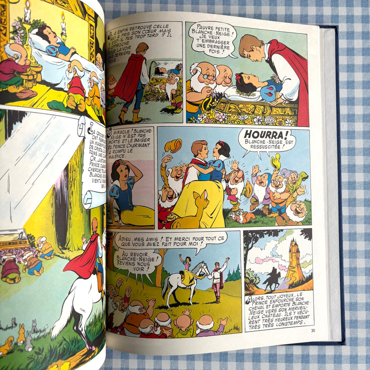 Livre Bande dessinée Blanche neige et les 7 nains