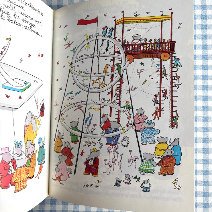 Livre Babar à la fête de Célesteville