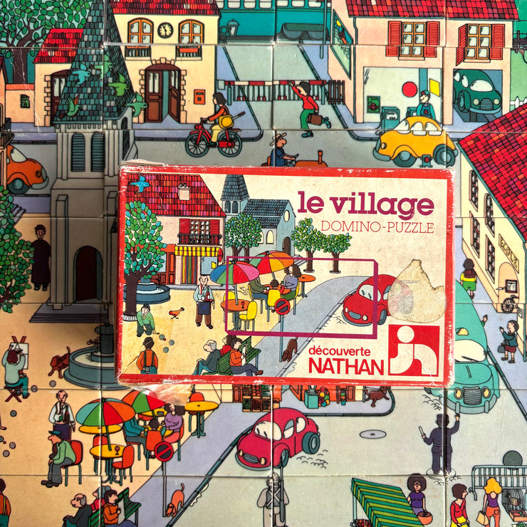 Jeu Domino Puzzle Le village