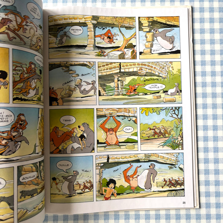 Bande dessinée Le livre de la jungle