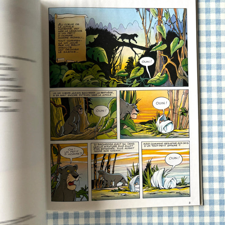 Bande dessinée Le livre de la jungle