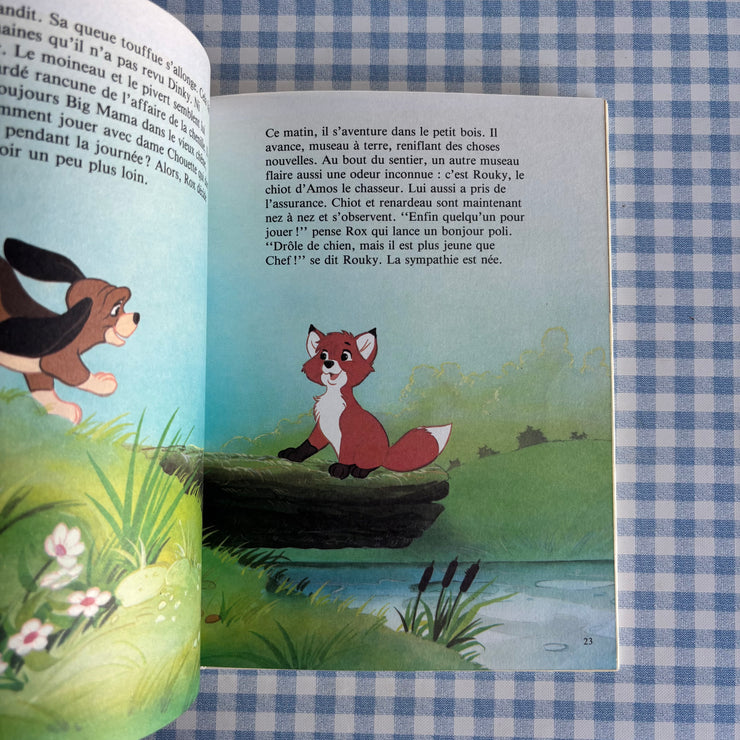 Livre Rox et Rouky