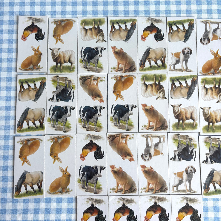 Jeu domino Les animaux