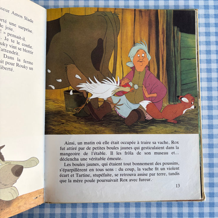 Livre Rox et Rouky