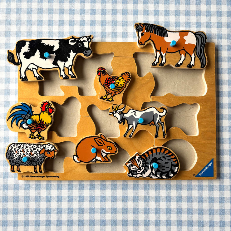 Puzzle animaux ferme