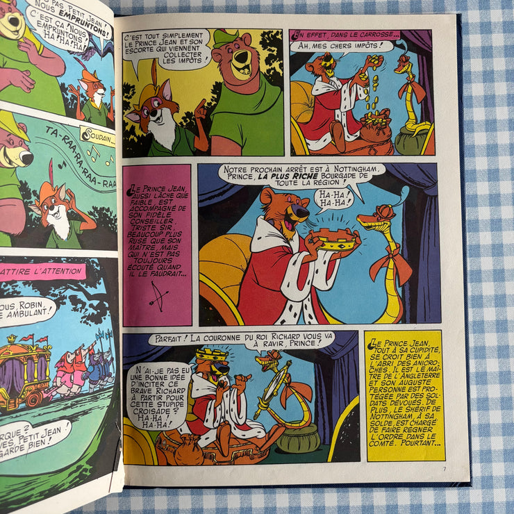 Livre Bande dessinée Robin des bois