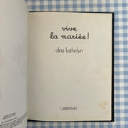 Livre Marmouset Vive la mariée