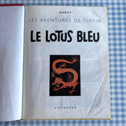 BD Tintin Le lotus Bleu