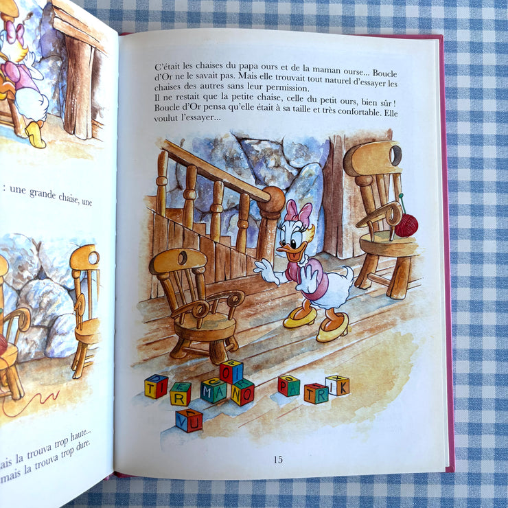Livre Boucle d'or et les 3 ours