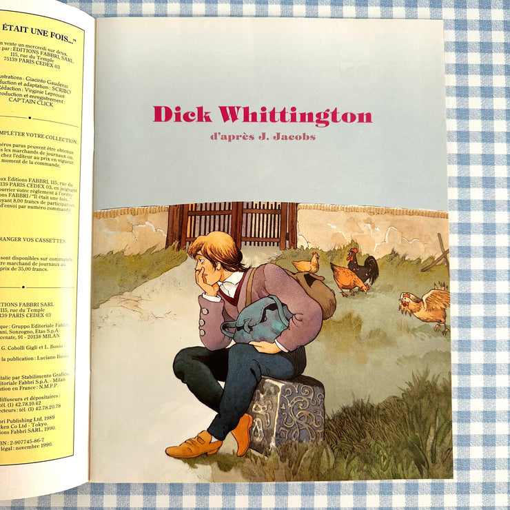 Livre cassette Dick Whittington