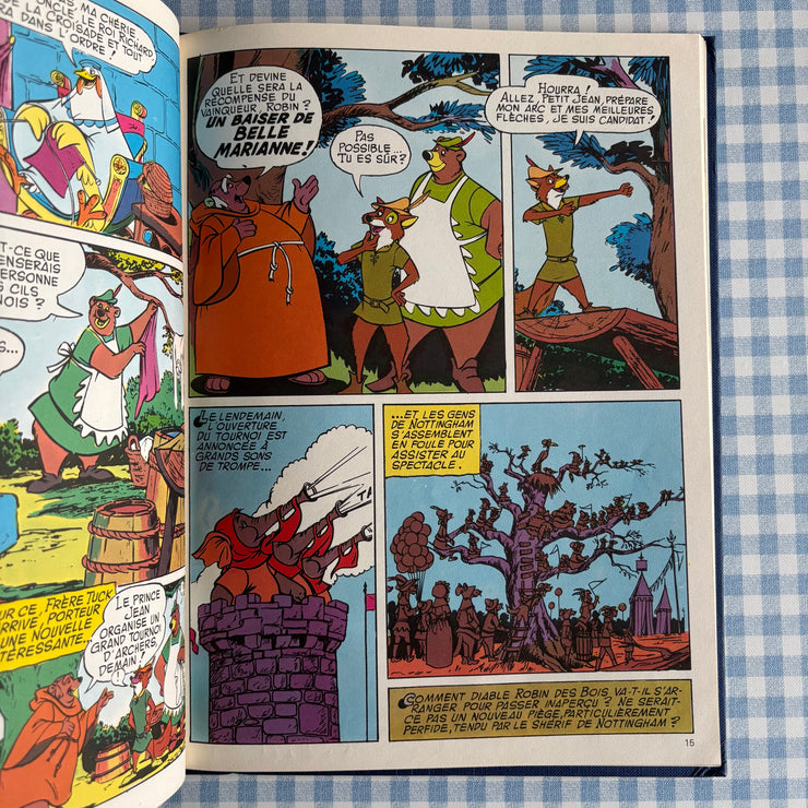 Livre Bande dessinée Robin des bois