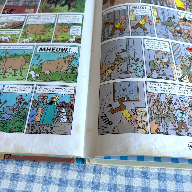BD Tintin Les cigares du Pharaon