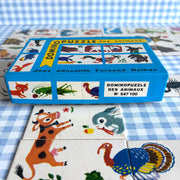 Jeu Domino Puzzle des animaux