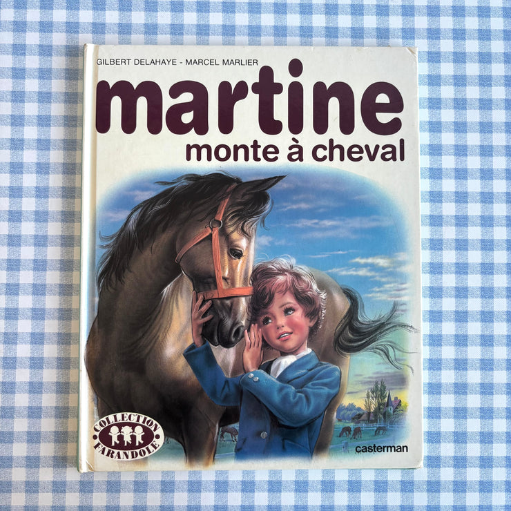 Livre Martine monte à cheval