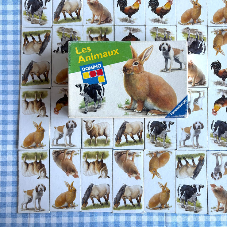 Jeu domino Les animaux