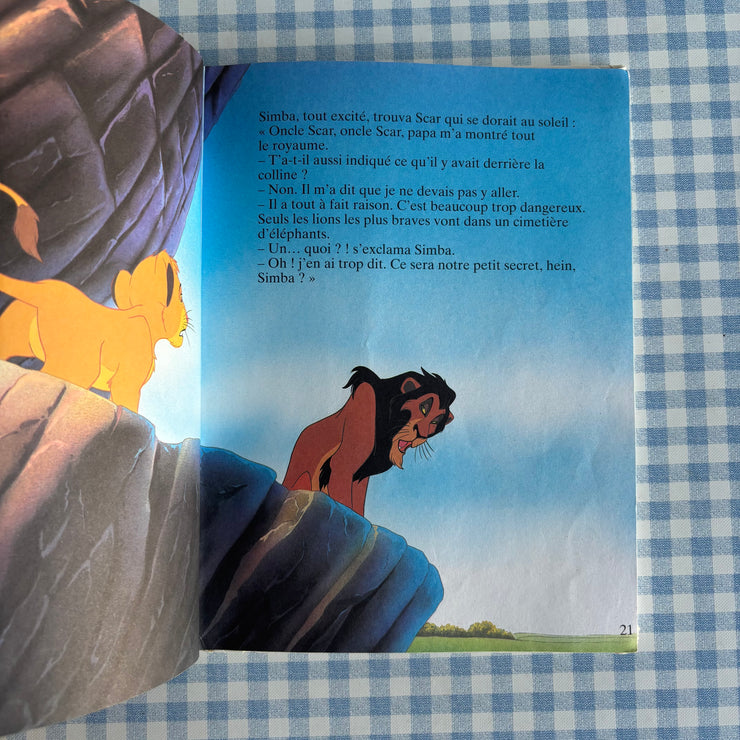 Livre Le roi Lion