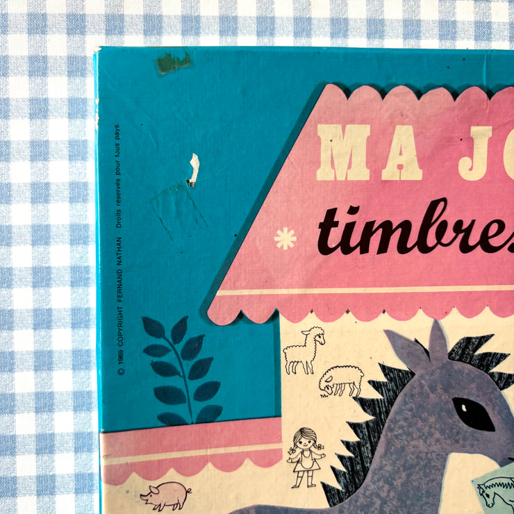 Jeu tampons encreurs Ma jolie ferme