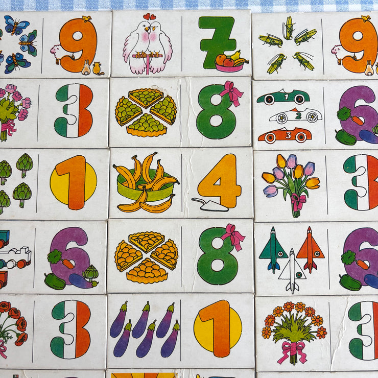 Jeu domino des chiffres