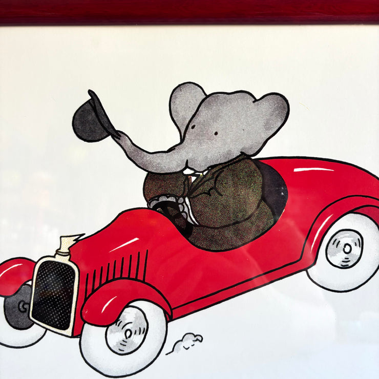 Cadre Babar en voiture