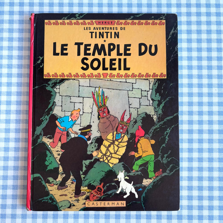 BD Tintin Le temple du soleil