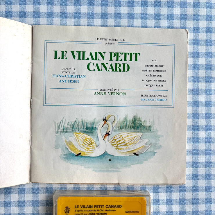 Livre cassette Le vilain petit canard