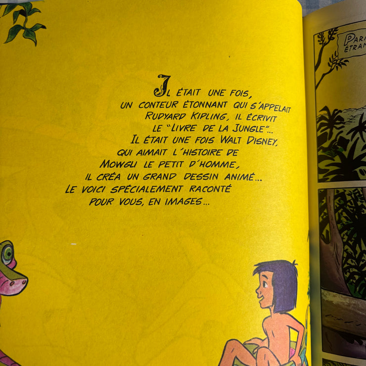Livre Bande dessinée Le livre de la jungle