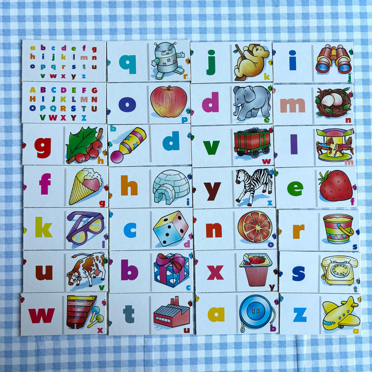 Jeu Domino les lettres