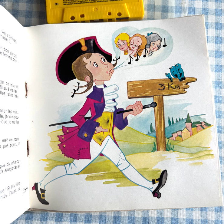 Livre cassette Cadet Rousselle