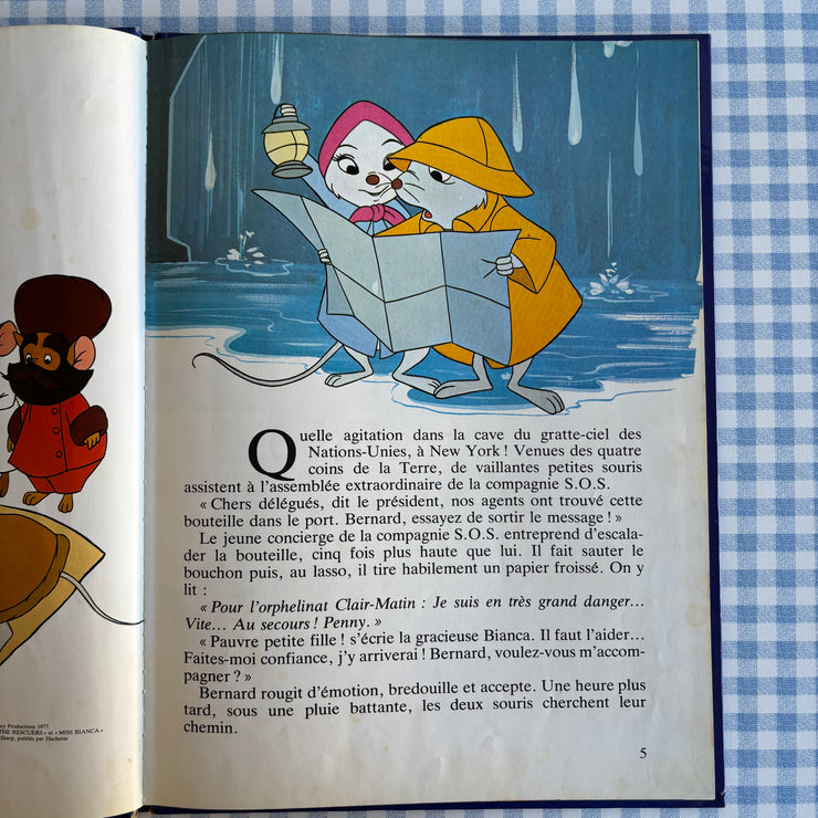 Livre Bernard et Bianca