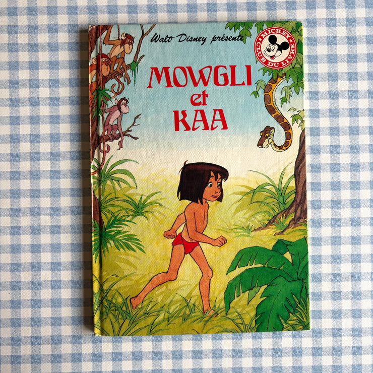 Livre moogli et Kaa