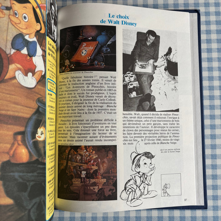 Livre bande dessinée Pinocchio