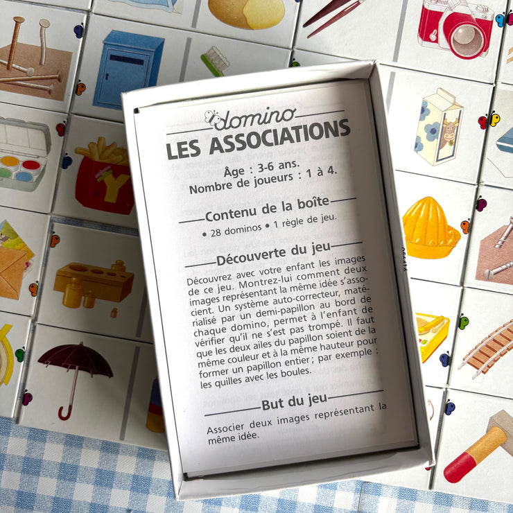 Jeu domino les associations