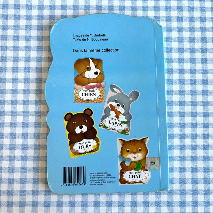 Livre mon petit chien