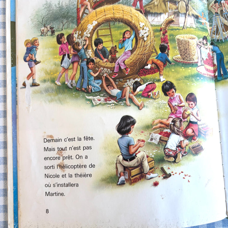 Livre Martine à la fête des fleurs
