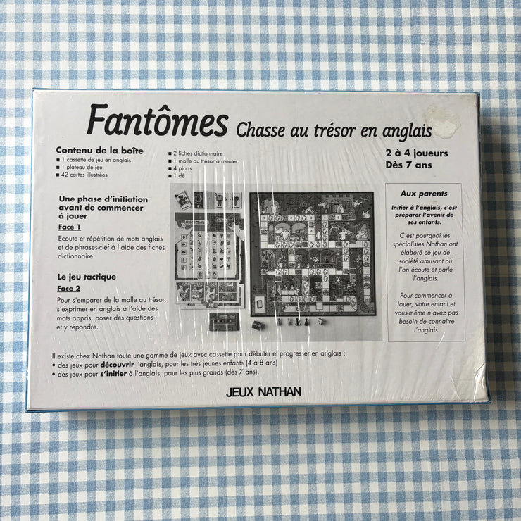 Jeu éducatif cassette anglais