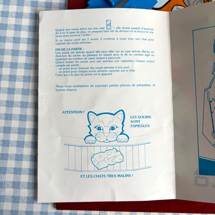 Jeu société saute souris vintage