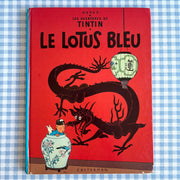 BD Tintin Le lotus Bleu