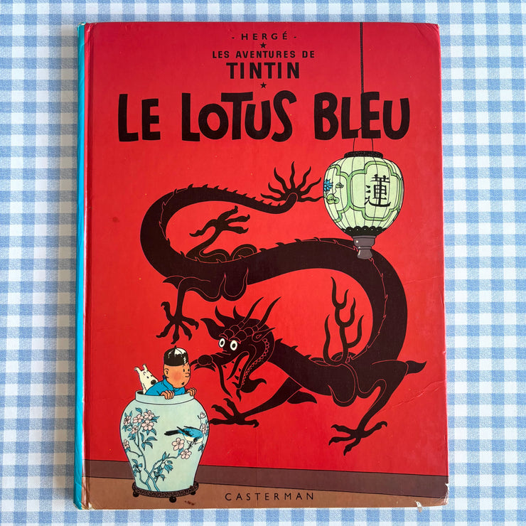 BD Tintin Le lotus Bleu