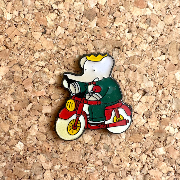 Pin’s Babar moto