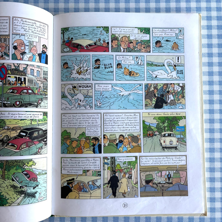 BD Tintin L'affaire Tournesol
