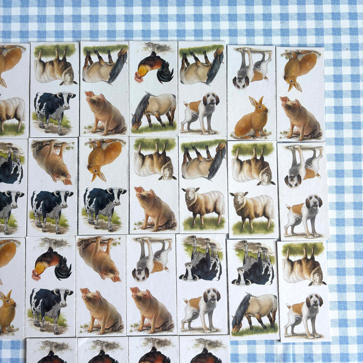 Jeu domino Les animaux