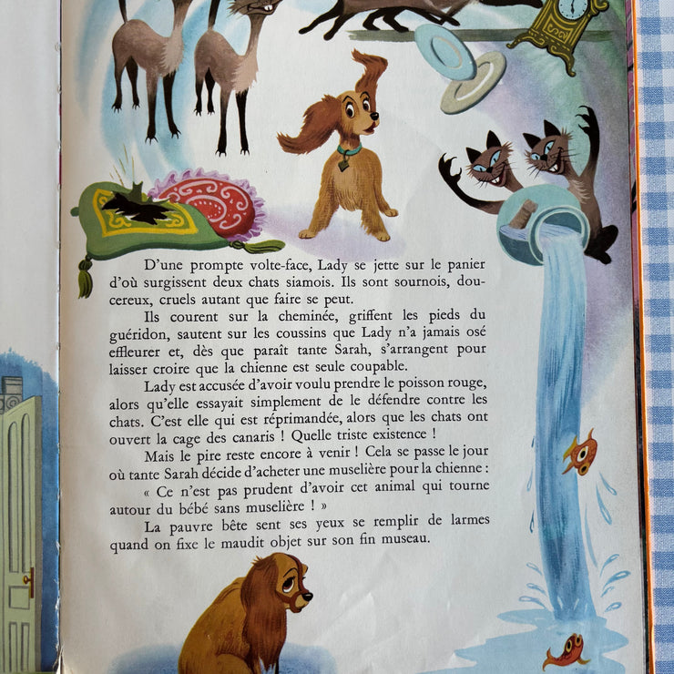Livre La belle et le clochard