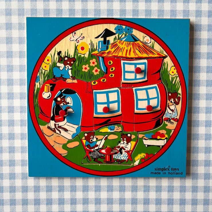 Puzzle maison souris