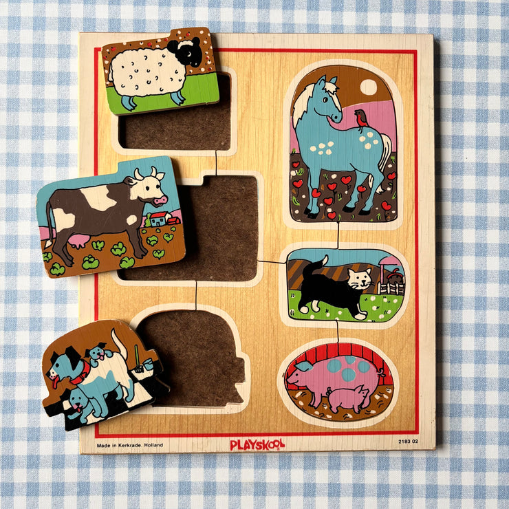 Puzzle ferme Playskool